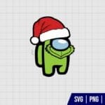 Among Us Grinch SVG