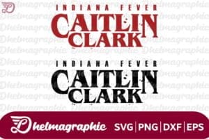 Caitlin Clark Indiana Fever SVG