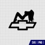 Chevy Girl SVG File