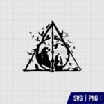 Deathly Hallows SVG Harry Potter SVG
