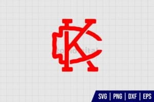 KC Arrowhead SVG, Kansas City SVG