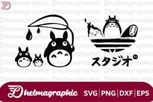 My Neighbor Totoro SVG