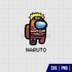 Naruto Among Us SVG