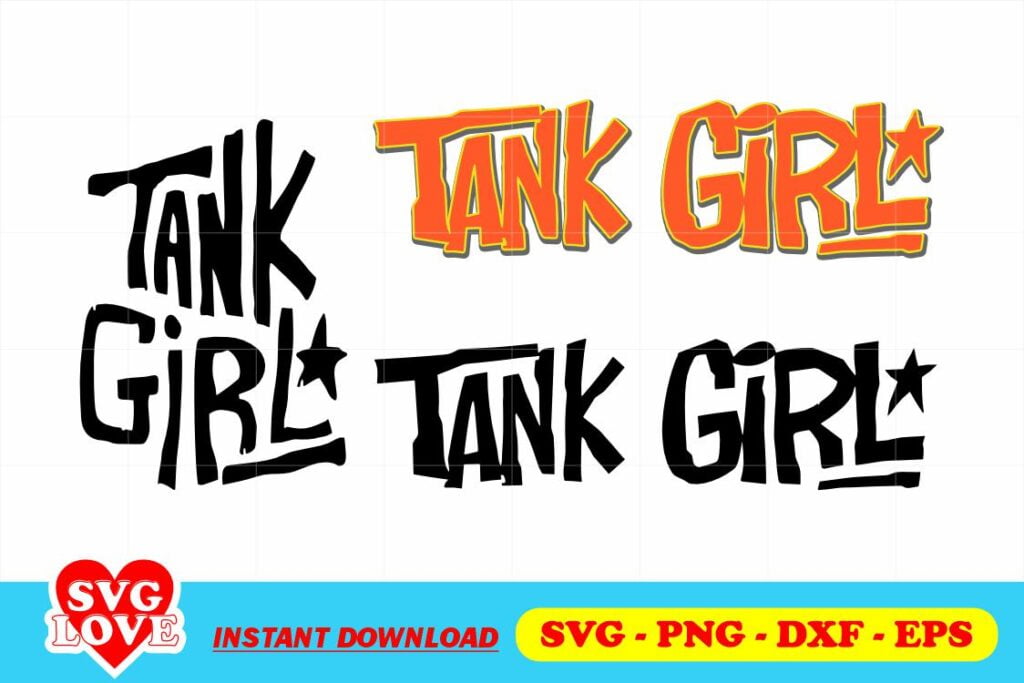 Tank Girl Logo SVG Vector