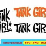 Tank Girl Logo SVG Vector