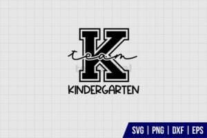 Team kindergarten SVG