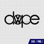 VW DOPE SVG