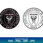 Inter Miami CF Logo SVG Vector