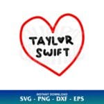 Love Taylor Swift Clipart SVG