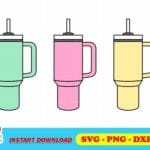 Stanley Quencher Cup SVG Vector