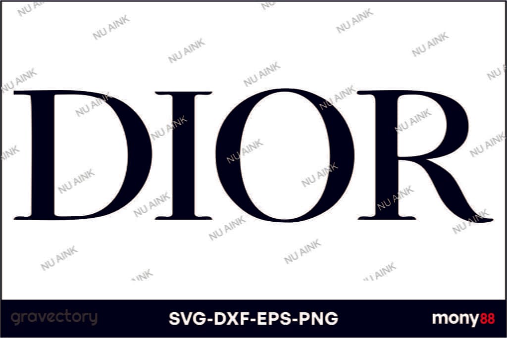 Dior logo text jpg Dior logo text SVG