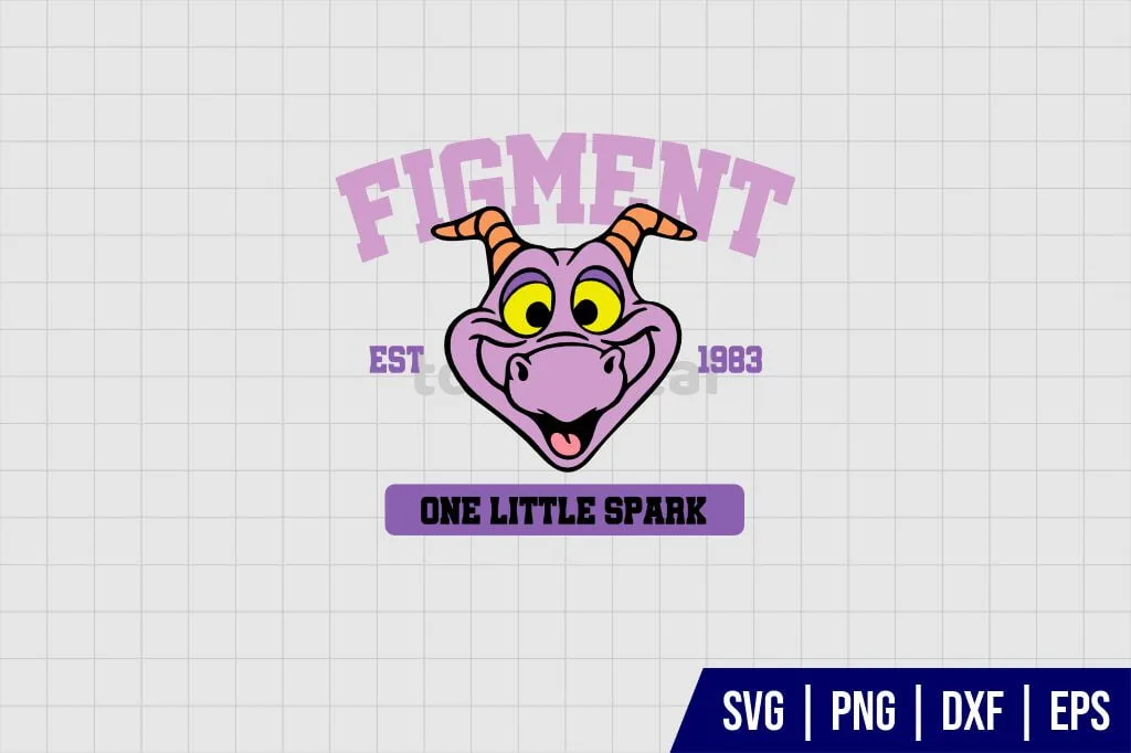 Disney Figment SVG