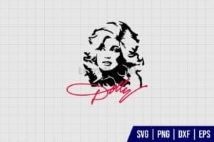 Dolly Parton SVG