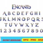 Encanto Font SVG Layered