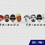 Famous Rapper Friend SVG