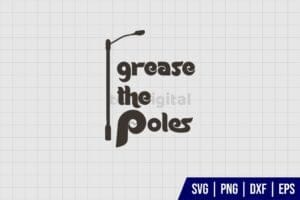 Grease The Poles SVG