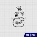 Hunny Winnie The Pooh SVG