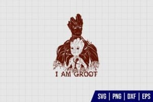 I Am Groot SVG