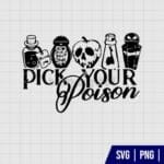 Pick Your Poison Disney Witch SVG