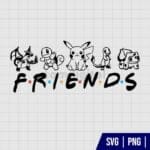 Pokemon Friends SVG