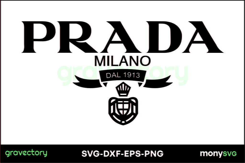 Prada logo 5 Prada Milano SVG