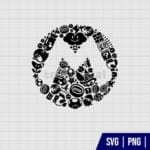 Super Mario Logo M SVG