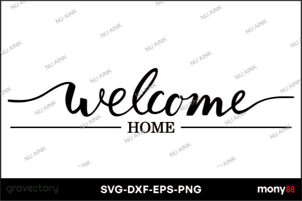 Welcome home simple jpg
