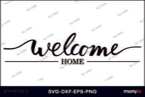 Welcome home simple jpg