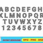 checkerboard font svg png