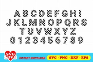 checkerboard font svg png