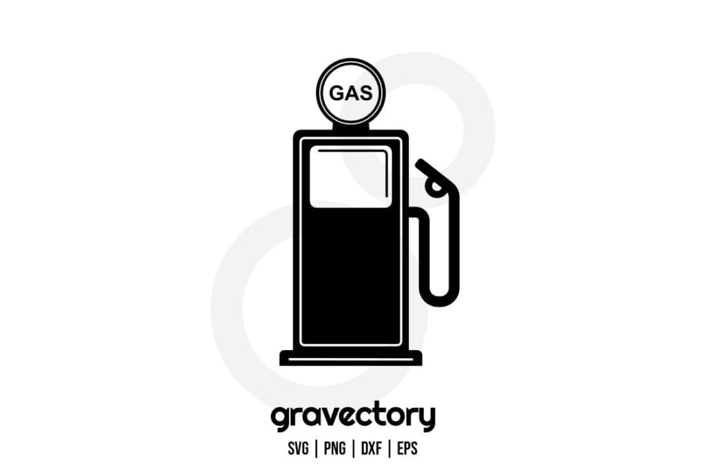 gas pump svg vector