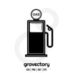 gas pump svg vector