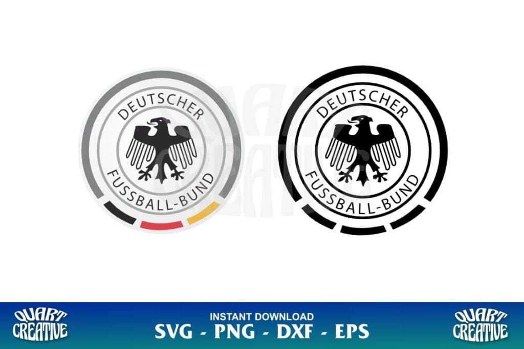 german national football logo svg German National Football Logo SVG