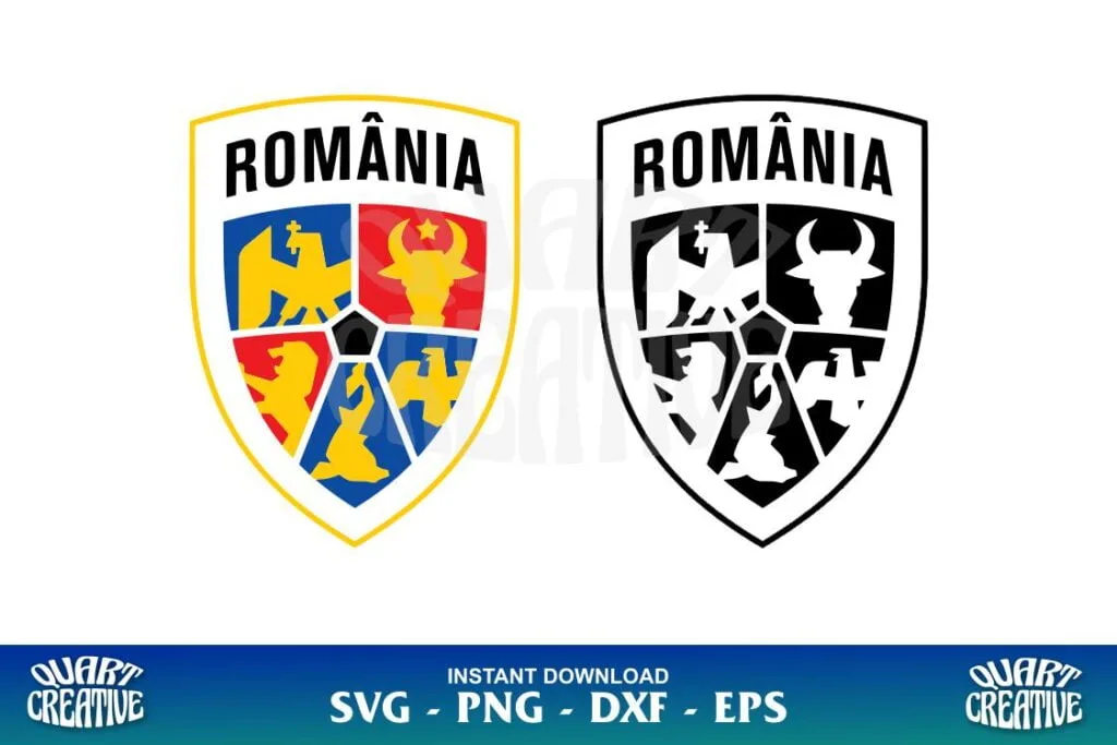 romania national football team logo svg Romania National Football Team Logo SVG