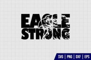 Eagle Strong SVG