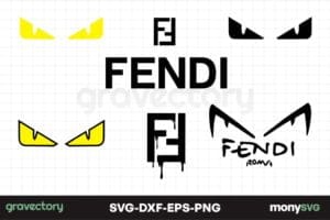 Fendi Logo Bundle SVG - Gravectory