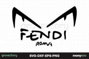 Fendi roma SVG