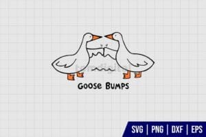 Goose Bumps Silly Goose SVG