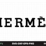 Hermes logo font SVG