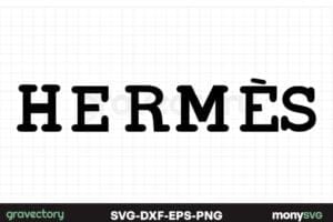 Hermes logo font SVG