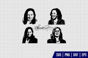 Kamala Harris SVG