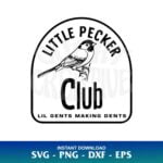 Little Pecker Club SVG