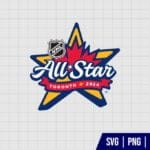 NHL All Star Game Logo SVG