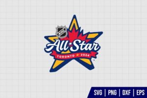 NHL All Star Game Logo SVG