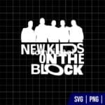 NKOTB New Kids On The Block SVG
