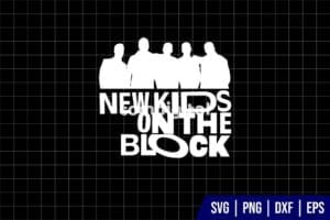 NKOTB New Kids On The Block SVG