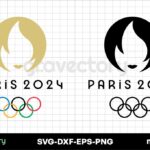 Olympic paris 2024 logo svg