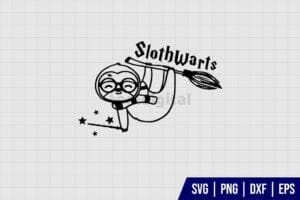 Slothwarts Magical SVG