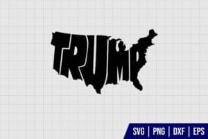 Trump America SVG