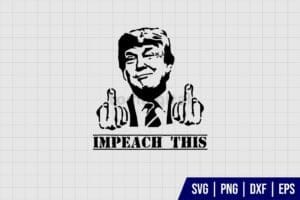 Trump Impeach This SVG